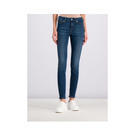 Calvin Klein Jeans Slim fit džínsy J20J211404 Tmavomodrá Super Skinny Fit