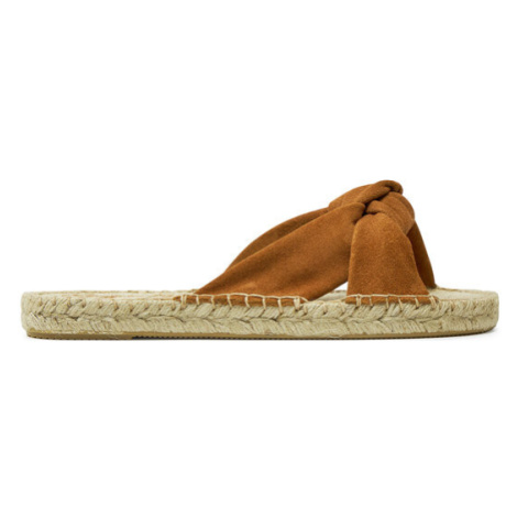 Pepe Jeans Espadrilky Siva Knot PLS90664 Hnedá