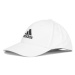 Šiltovka ADIDAS BBALL CAP COT WHITE BLACK