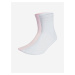 Sada dvoch dámskych ponožiek v bielej a ružovej farbe adidas Originals Jacq