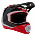 FOX V1 Nitro Helmet Fluorescent Red Prilba
