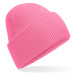 Beechfield Pletená čiapka B385R True Pink