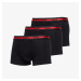 Hugo Boss Logo-Waistband Stretch Trunks 3-Pack Black