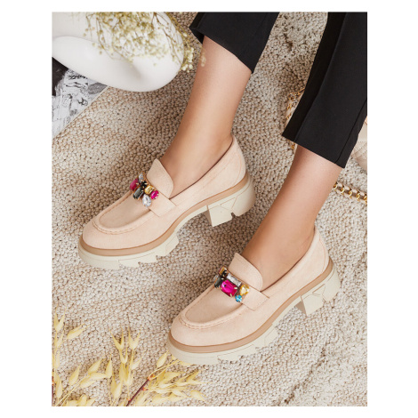 Resti Mokassins with colorful stones Sariner