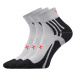 Voxx Abra Pánske extra priedušné ponožky - 3 páry BM000000547900100131 svetlo šedá