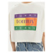 Tommy Jeans Tričko Summer Flag DW0DW18141 Biela Oversize