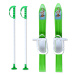 Baby Ski 60 cm - detské plastové lyže - zelené