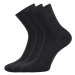 Lonka Demi Unisex ponožky - 3 páry BM000000566900100816 tmavo šedá