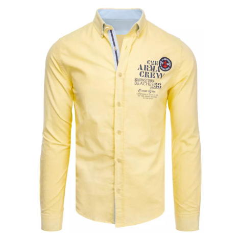 Men's Yellow Dstreet Shirt