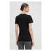 Bavlnené tričko adidas GL0722 čierna farba, GL0722