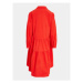 Tommy Hilfiger Košeľové šaty KG0KG07575 Červená Regular Fit