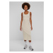 Women's Long Rib Dress Cream