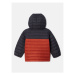 Columbia Vatovaná bunda Powder Lite™ Boys Hooded Jacket Oranžová Regular Fit