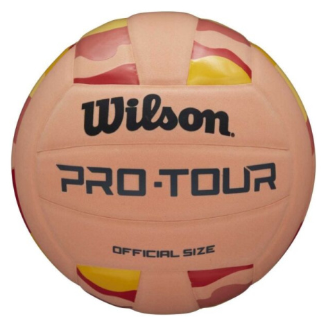 Wilson PRO TOUR VB STRIPE OF Volejbalová lopta, oranžová, veľkosť