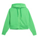 Dámska mikina so zipsom 4F SWEATSHIRT F536-41S-GREEN