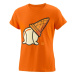 Dívčí tričko Wilson Inverted Cone Tech Tee Sunrise Orange