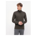 Khaki turtleneck Jack & Jones Emil - Men's