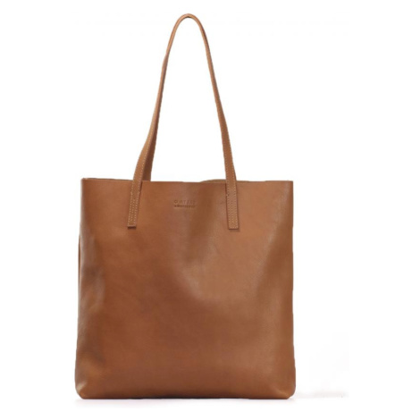 O My Bag Amsterdam -  Georgia Wild Oak Soft Grain Leather - kožená shopper kabelka