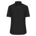 James & Nicholson Dámska košeľa s krátkym rukávom JN683 - Čierna