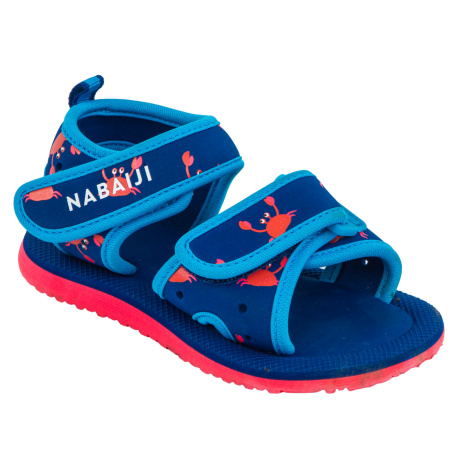 NABAIJI Detské plavecké sandále modré MODRÁ