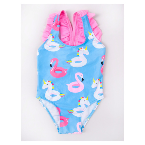 Yoclub Kids's Girl's One Piece Swimming Costume LKJ-0028G-A100