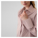 Košeľa GAP Cuff Big Shirt Red Pink Stripe