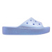 Dámske šlapky (plážová obuv) CROCS Classic Platform Glitter Slide W moon jelly