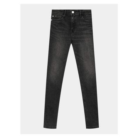 Calvin Klein Jeans Džínsy Mr Slit IG0IG02267 Čierna Skinny Fit