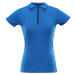 Dámské rychleschnoucí polo triko ALPINE PRO DONNA electric blue lemonade S