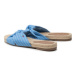 Tommy Hilfiger Espadrilky Th Stripes Flat Espadrille FW0FW06529 Modrá