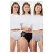 Trendyol Black-Multicolor 3 Pack Cotton Hipster Panties