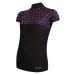 Women's cycling jersey Sensor Cyklo Wave Black