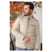 M8640 DEWBERRY MEN'S COAT-PLAIN BEIGE