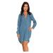 Vero Moda Dámske šaty VMSILLA 10247715 Medium Blue Denim S