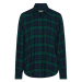 Tommy Hilfiger Košeľa - BEA TARTAN RELAXED SHIRT zelená