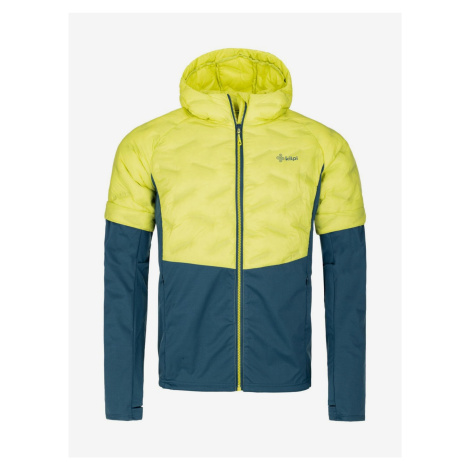 Modro-žltá pánska outdoorová bunda Kilpi Verons-M