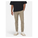 Only & Sons Chino nohavice Mark Luca 22028144 Béžová Slim Fit