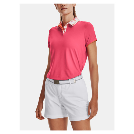 Under Armour T-Shirt UA Iso-Chill SS Polo-PNK - Women