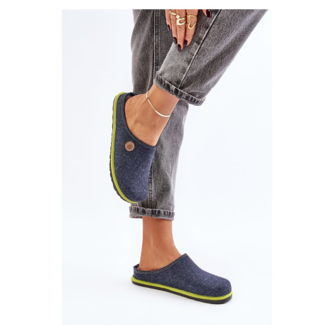Dámska Domáca Obuv Papuče Inblu Námornícka Modrá