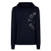 Tommy Hilfiger Mikina - ROUNDALL GRAPHIC HOODY modrá