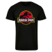 Čierne tričko s logom Jurský park