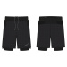 Men's Shorts Inov-8 Trailfly Ultra 7" 2in1 Short Black