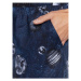 Cyberjammies Pyžamové šortky Apollo Moon Print 6736 Tmavomodrá Regular Fit