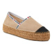 LOVE MOSCHINO Espadrilky JA10553G0IIG0131 Béžová