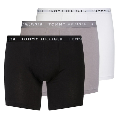 Tommy Hilfiger Underwear Boxerky  tmavošedá / čierna / biela