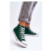 Women's Classic High Sneakers Green Remos