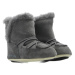 Detské členkové zimné topánky MOON BOOT CRIB SUEDE, 002 dark grey