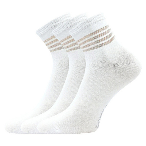 Lonka Fasketa Dámske elegantné ponožky - 3 páry BM000000638600100086 biela
