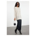 Trendyol Openwork/Perforated Knitwear Sweater with Stone Eyelet Accessories