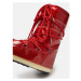 Juniorské vysoké zimné topánky MOON BOOT MB ICON JR GLITTER-D001 RED